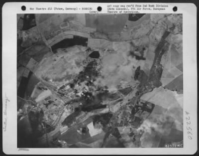 Thumbnail for Consolidated > Bombing Of Enemy Installations At Tutow, Germany, On 9 April 1944, By Planes Of The 2Nd Bomb Division, 8Th Af.