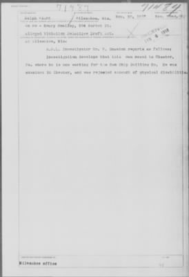 Old German Files, 1909-21 > Henry Smalley (#71484)