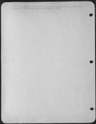 Consolidated > ITALY-In addition to his duties as an aerial photographer, Sgt. Ryder also serves as a waist gunner when enemy fighters attack.