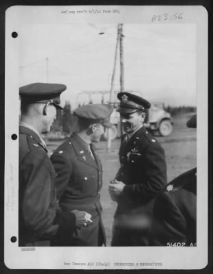 Consolidated > LT. Colonel Wayne E. Thurman receives the Silver Star for gallantry in action against the enemy.