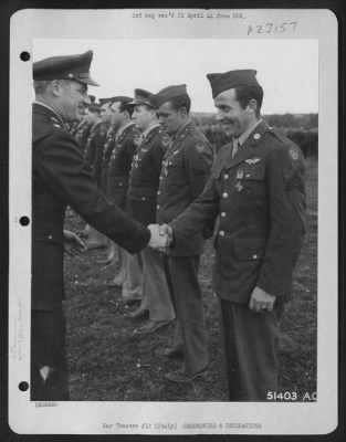 Thumbnail for Consolidated > Sgt. Ernest I. Lipsett, 29 2nd St., Medforc, Mass., has been awarded the Distinguished Flying Cross for extraordinary achievement while participating in aerial flight in the Mediterranean Theatre of Operations as tail gunner by Maj. General Nathan F.