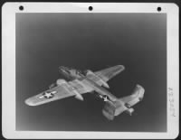 Thumbnail for A North American B-25 Mitchell With "Finito Benito, Next Hirohito" Written At The Top Of The Plane.  Flying Over The Mediterranean.  12Th Af. - Page 7