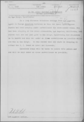 Old German Files, 1909-21 > Madam Raconza Soustchezsky (#71441)