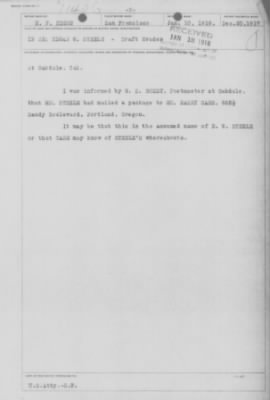 Old German Files, 1909-21 > Edgar W. Steele (#71406)