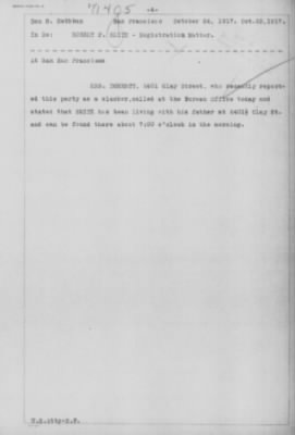 Old German Files, 1909-21 > Robert Donald Smith (#71405)