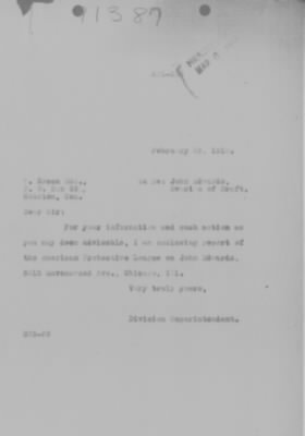 Old German Files, 1909-21 > John J. Edwards (#71387)