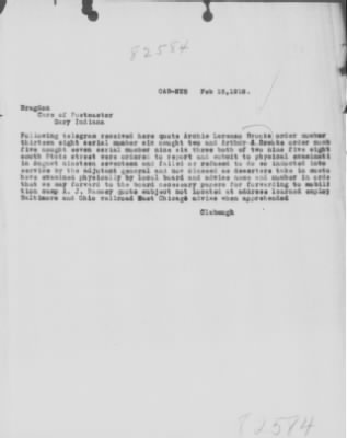 Old German Files, 1909-21 > Arthur Brooks (#8000-82584)