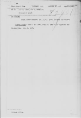 Old German Files, 1909-21 > Various (#8000-82601)
