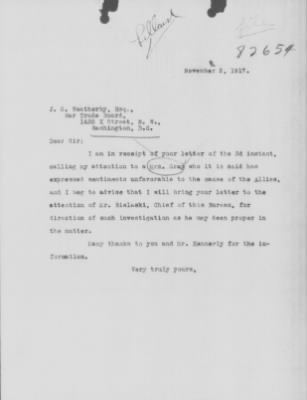 Old German Files, 1909-21 > Mrs. Gray (#82654)