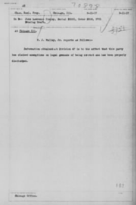 Old German Files, 1909-21 > Various (#70898)