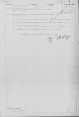 Old German Files, 1909-21 > Evasion of draft (#8000-78414)