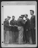 Thumbnail for Brig. Gen. Robert D. Knapp presents awards at Solenzara, Corsica 9 May 1944. - Page 5