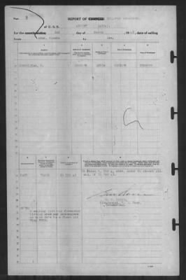 Thumbnail for Report of Changes > 2-Mar-1943