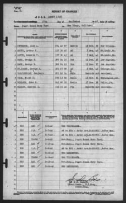 Report of Changes > 27-Sep-1940