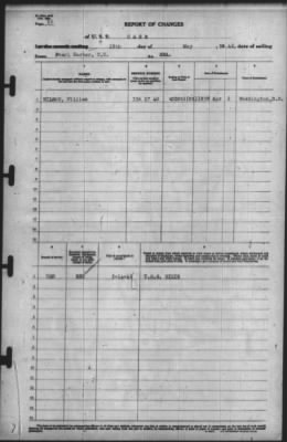 Thumbnail for Report of Changes > 19-May-1942