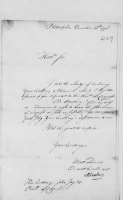 Thumbnail for Misc Ltrs to Congress 1775-89 > M (Vol 15)