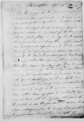 Thumbnail for Misc Ltrs to Congress 1775-89 > M (Vol 16)