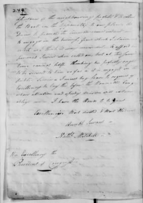 Thumbnail for Misc Ltrs to Congress 1775-89 > M (Vol 16)