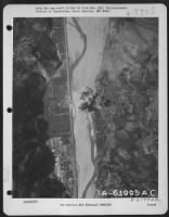 Thumbnail for Bombs From 'Bridge Busting' Martin B-26 Marauders Of The Tactical Air Force Hit The East Gillette Highway Bridge Over The Var River In Southeastern France As B-26S Continued Their Specialty - So Successfully Applied In Italy. - Page 1