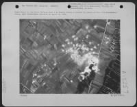 Thumbnail for Bombs Burst On The Roube Defense Area A In France During A Mission By Planes Of The 17Th Bombardment Group, 34Th Bombardment Squadron On April 15, 1945. - Page 1