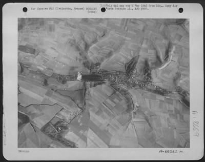 Croisette > Bombs Dropped By Usaf Planes Burst On The Target - An Enemy Instalaltion At Croisette, France - During A Raid On 14 Jan 1944.