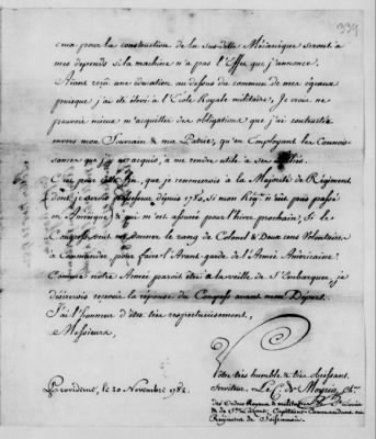 Thumbnail for Misc Ltrs to Congress 1775-89 > M (Vol 16)