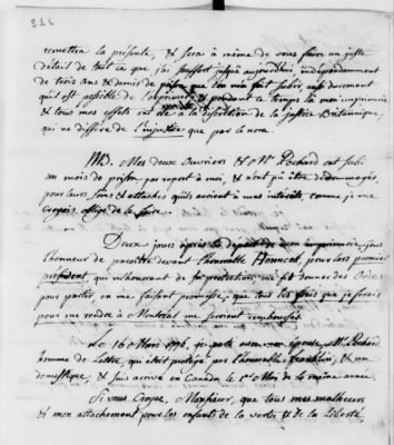 Thumbnail for Misc Ltrs to Congress 1775-89 > M (Vol 16)