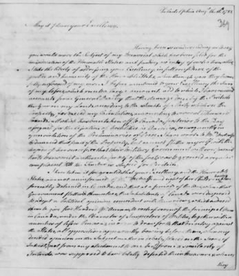 Thumbnail for Misc Ltrs to Congress 1775-89 > M (Vol 16)