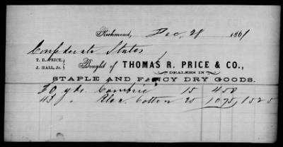 Thumbnail for Business > Price and Co., Thos. R.