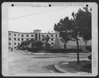 Thumbnail for Consolidated > Officers quarters at Cagliari Field, Sardinia. October 1944.