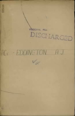 Thumbnail for Arnold John > Eddington, Arnold John (125030)