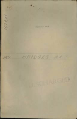 Thumbnail for Richard Robert Francis > Bridges, Richard Robert Francis (167231)