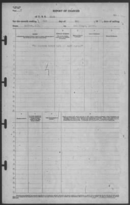 Report of Changes > 2-May-1939