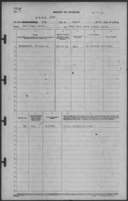 Thumbnail for Report of Changes > 19-Aug-1939