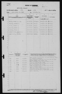 Thumbnail for Report of Changes > 27-Jul-1940