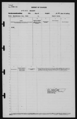 Thumbnail for Report of Changes > 9-Aug-1940