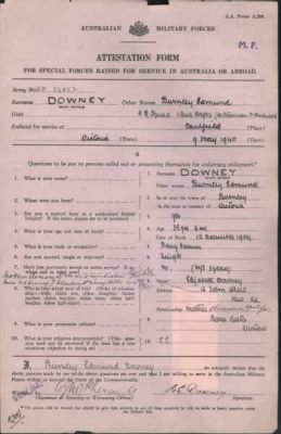 Burnley Edmund > Downey, Burnley Edmund (VX14652)