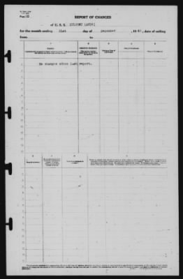 Thumbnail for Report of Changes > 31-Dec-1940