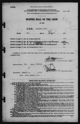 Muster Rolls > 31-Dec-1941