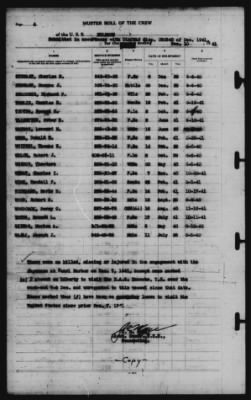 Muster Rolls > 10-Dec-1941