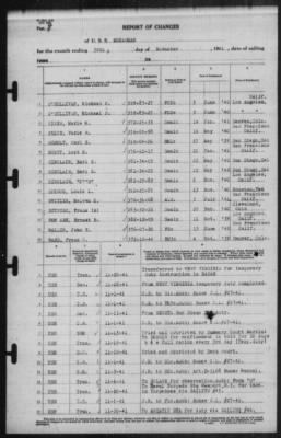 Report of Changes > 30-Nov-1941