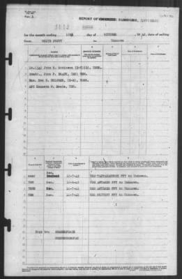 Thumbnail for Report of Changes > 10-Oct-1942