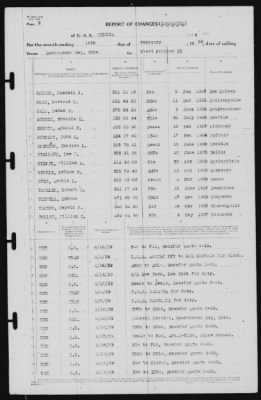 Report of Changes > 16-Feb-1939