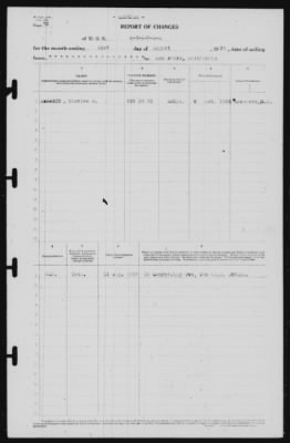 Thumbnail for Report of Changes > 31-Aug-1939