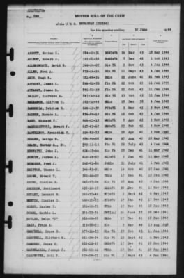 Muster Rolls > 30-Jun-1944