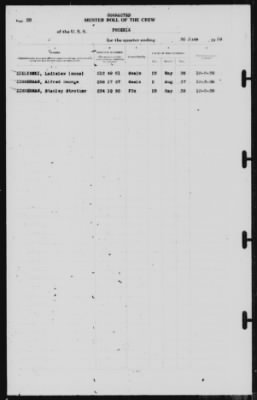 Muster Rolls > 30-Jun-1939