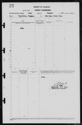 Thumbnail for Report of Changes > 12-Jan-1939