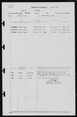 Thumbnail for Report of Changes > 2-May-1939