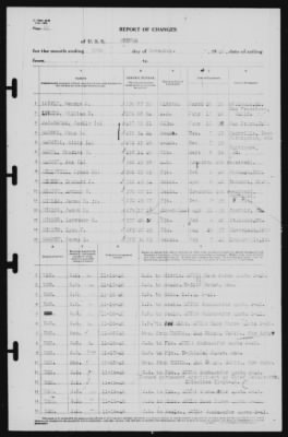 Report of Changes > 30-Nov-1940