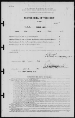 Muster Rolls > 30-Jun-1941